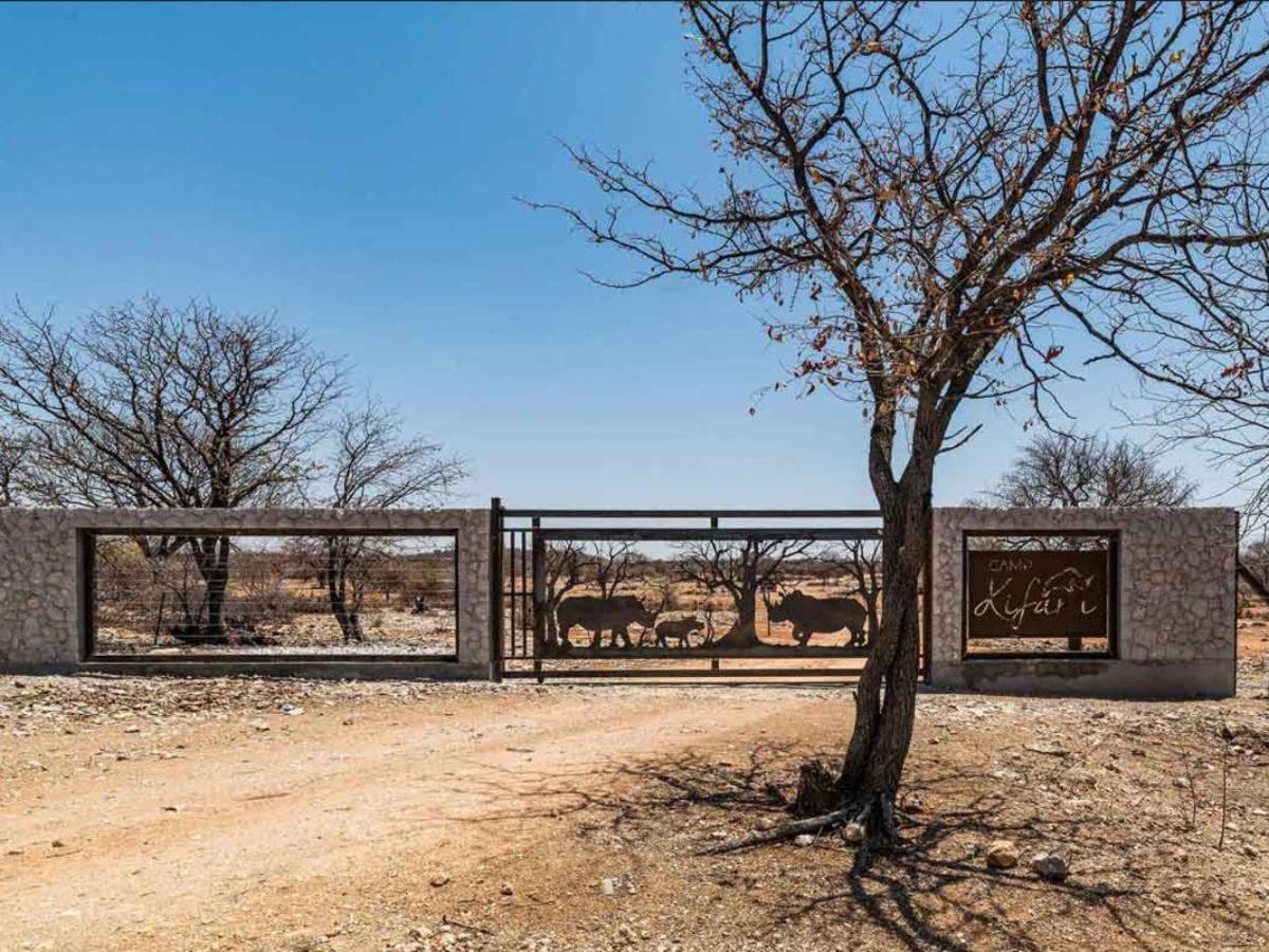 Hotel Kifaru Bush Camp Outjo Zewnętrze zdjęcie